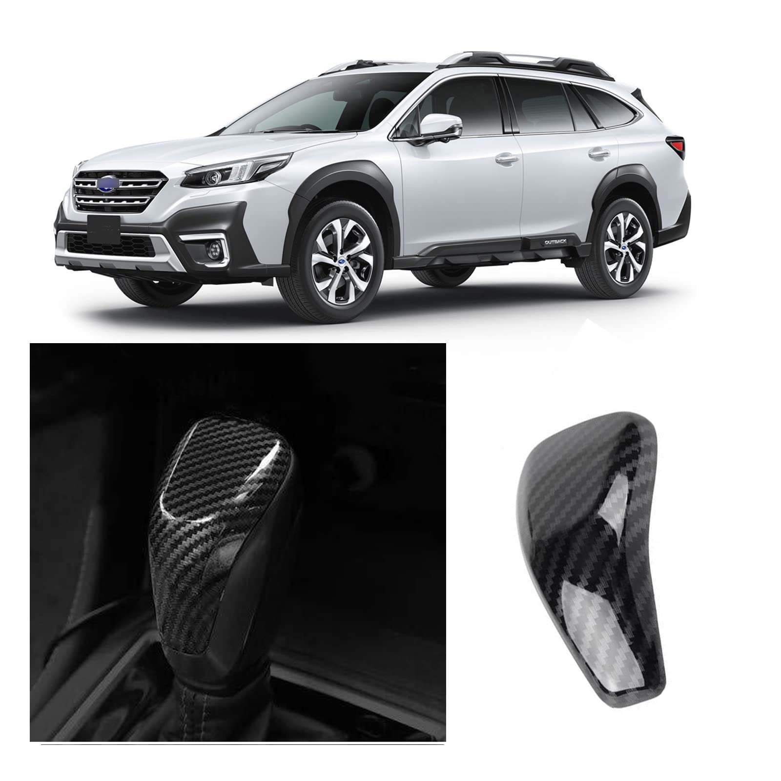 

Чехол на ручку переключения передач, Для Subaru Forester SK9/SKE/Subaru Outback BT5/BT9 Тип/Subaru XV Серия GT Чехол-накладка на рукоятку переключения передач Защита ручки переключения передач