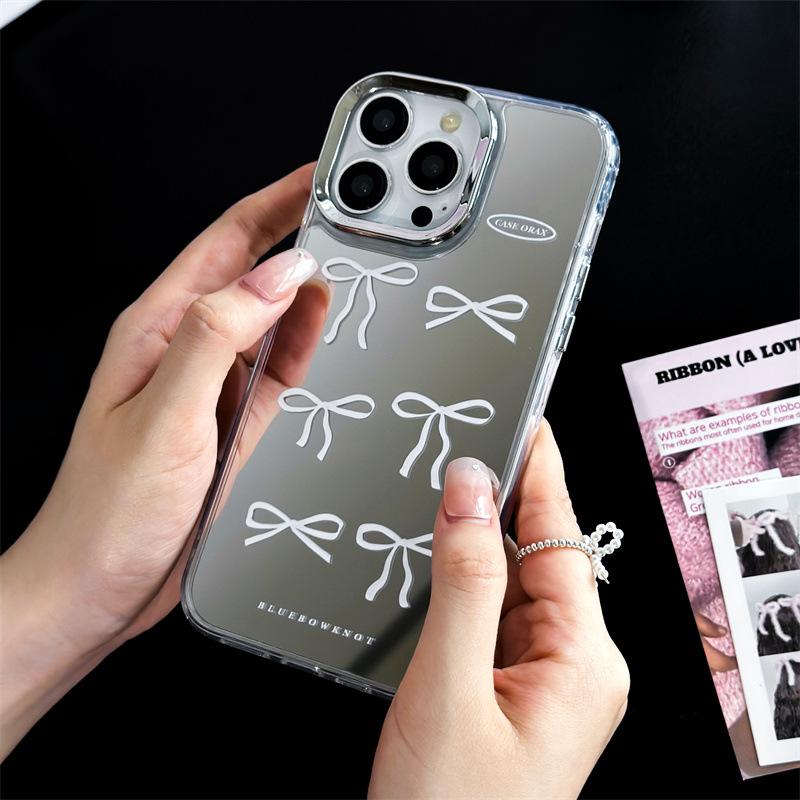 Zhitai Kreatywne Etui Lustrzane dla iPhone 12/13/14/15Pro/16ProMax XS