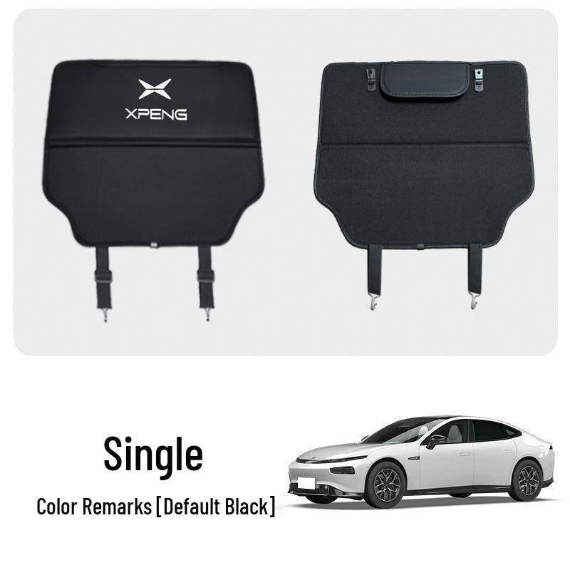 Xpeng P7 Seat Kick Mats: Rear Anti-kick Protective Backrest Covers