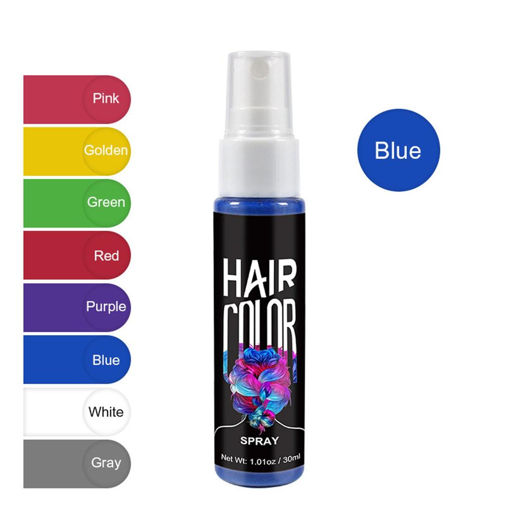 Spray de coloration temporaire pour cheveux 30 ml Timesave DIY Spray de coloration pour cheveux, Spray de coloration pour cheveux, Pour hommes et femmes