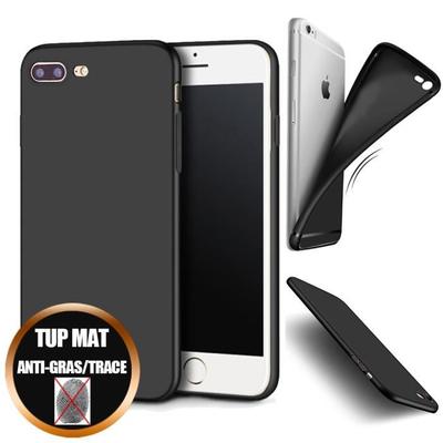 Case - Apple - iPhone 8 Plus - Shockproof - Ultra Slim - Matte Black