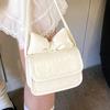 Hot-selling new Korean cute girl style bow mini square bag fashionable versatile embossed messenger bag women