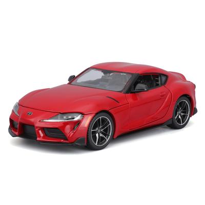 Maisto 1/24 Toyota Supra GR Red / Diecast Miniature Car, Finished Model 32917 RD