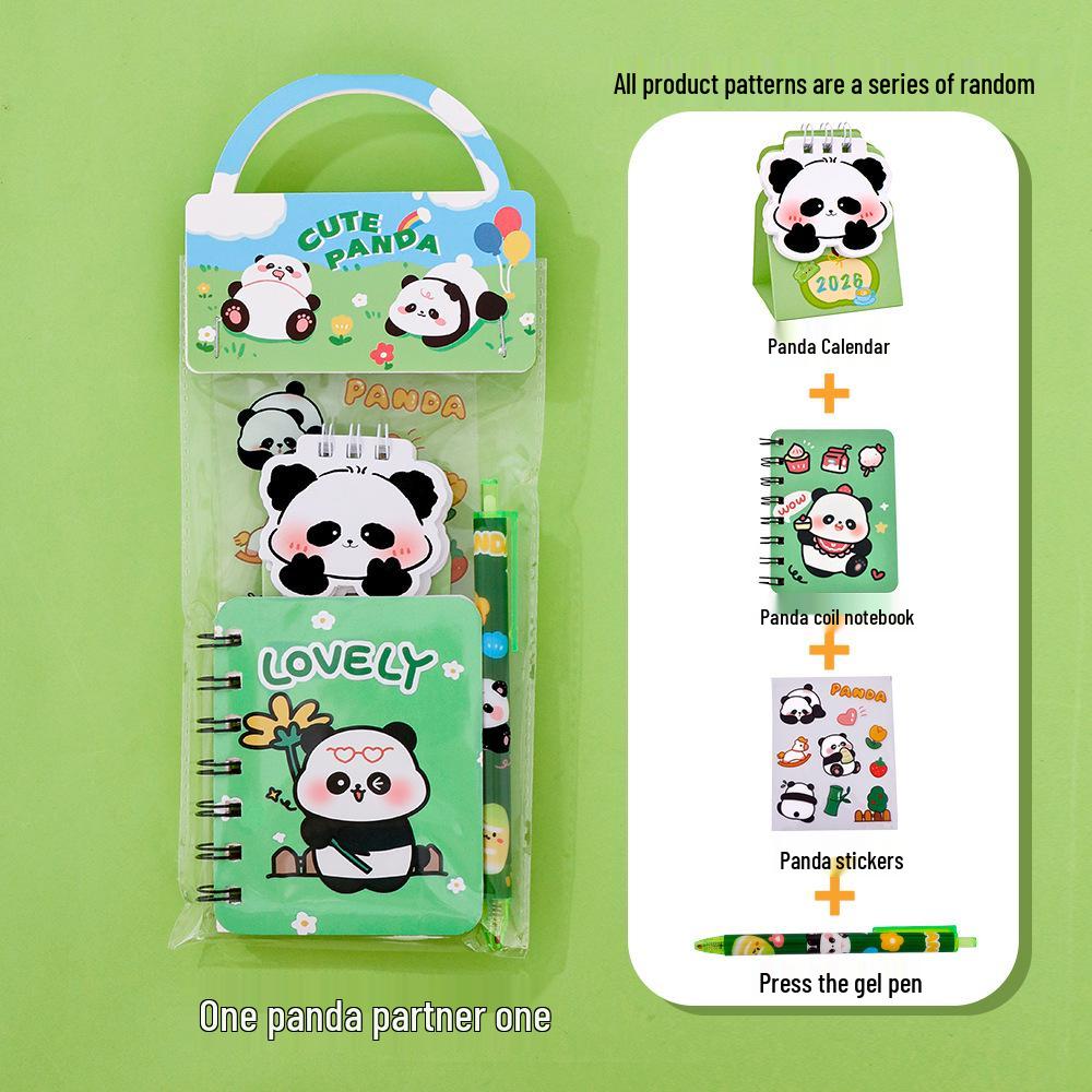 Adorable Panda Student Stationery Gift Set