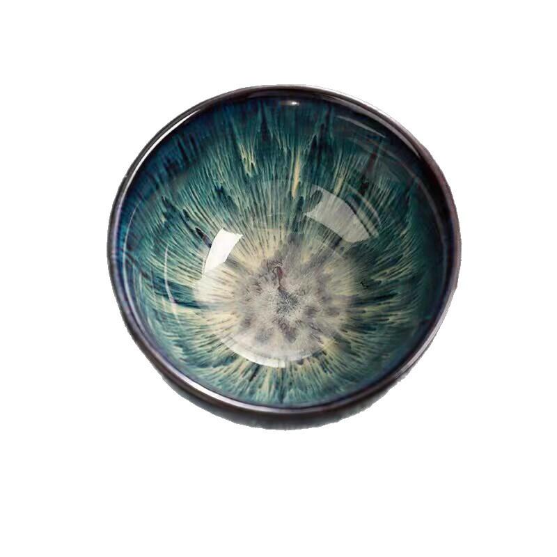 Yaobian Brushed Bundle Teacup Ceramic Master Cup Kiln Change Single Cup Household Tea Set Tea Cup Personal Special Tea Cup