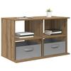 TV Stand with Drawers Artisan Oak 79 x 40 x 48 cm