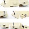 11 Pieces Leather Puch Tool Set Leather Craft Tool with Base Leather Punch Snap Kits Leather Craft Punch Hole Tool Kits