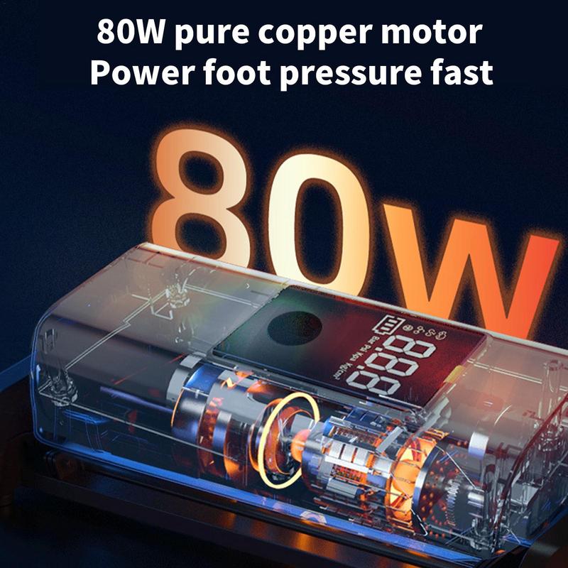 Wireless Car Air Pump USB Charging Inflatable Balloon Blower With 3 Nozzles Large Battery Capacity Air Pump For Pool Inflatables