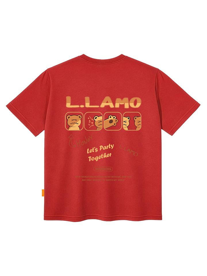 Ellamo Let'S Party Short Sleeve T-Shirt Unisex Plus Size S~4Xl (A Type)