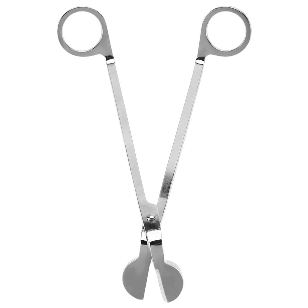 Fashion Plating Stainless Steel Candle Heart Clip Wick Trimmer Scissors Tool(black)
