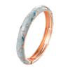 Traditional Vintage Cloisonne Bangle Open Hollow Out Flower Bangle Women's Hand Bracelet  Woman