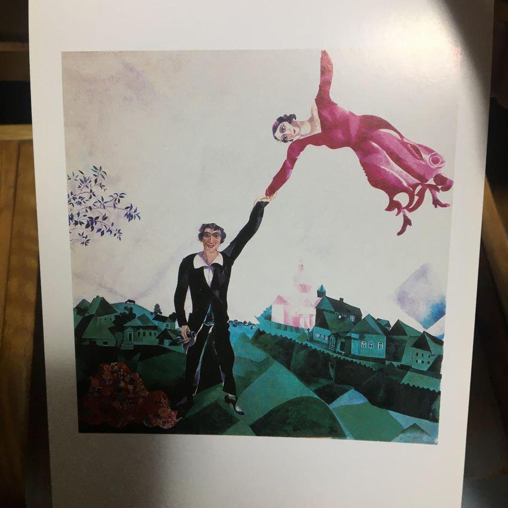 [USED] Chagall: A Book of Postcards
