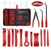 1set Car Center Console Removal Tool Auto Trim Puller Tool Kit Pry Tools Set for Trim Clip Pliers Fastener Remover Pry Hand Tool