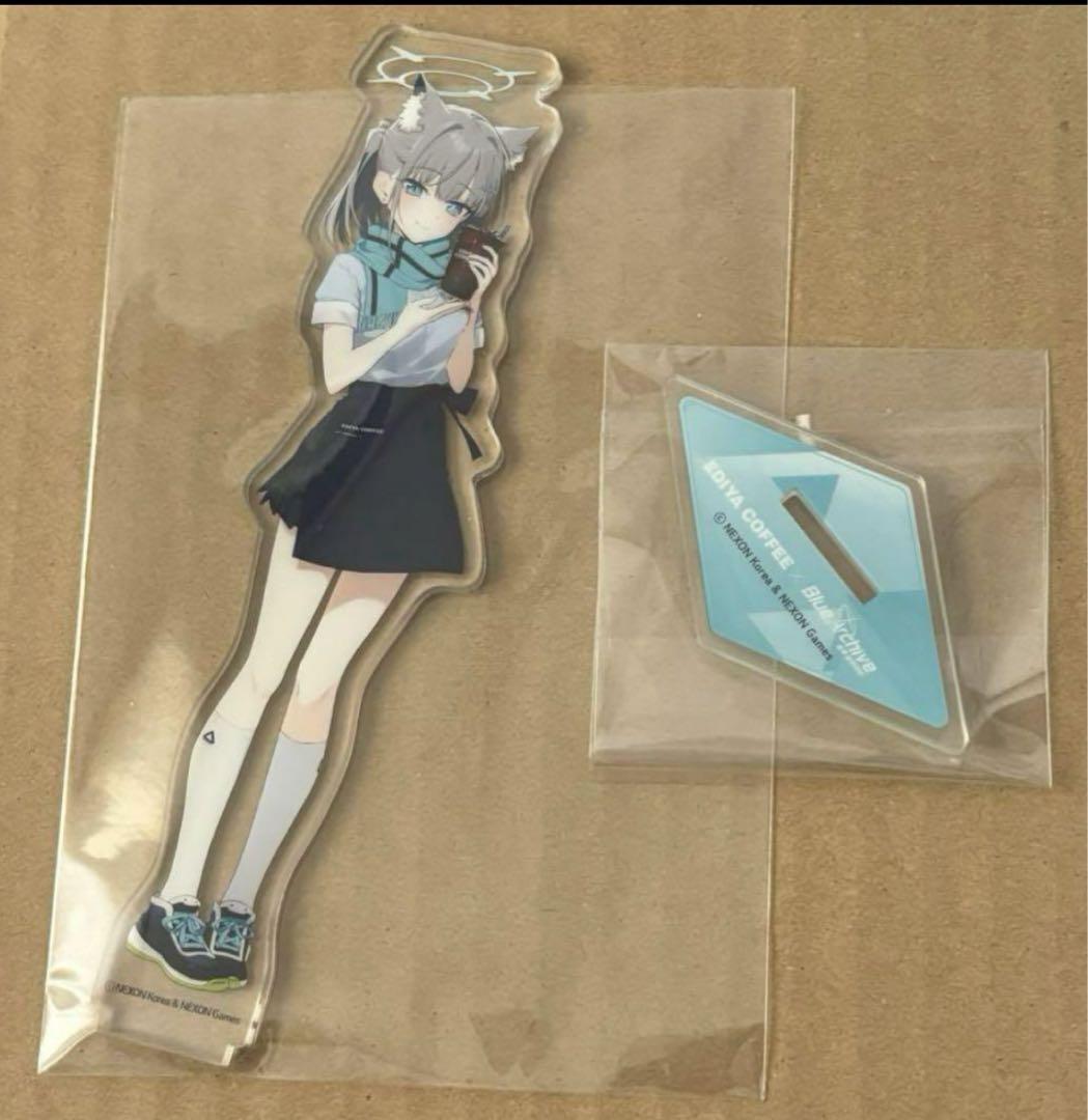 

[USED] Korea Limited Edition Blue Archive Acrylic Stand EDIYA Collaboration Shiroko
