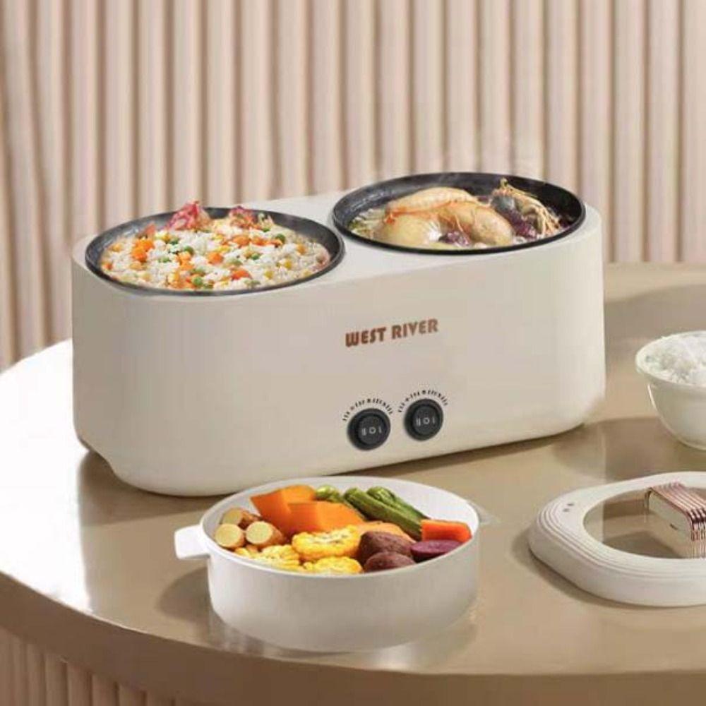 Multi-Functional Double-bile Rice Cooker Automatic Insulation Non-stick Hot Pot Home Kitchen