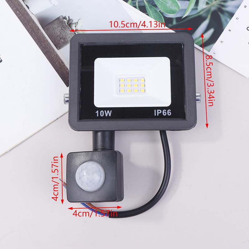 8Inch Led Light Portable Spotlights Cordless Outdoor Work Fishing Handheld Emergency Tool Light