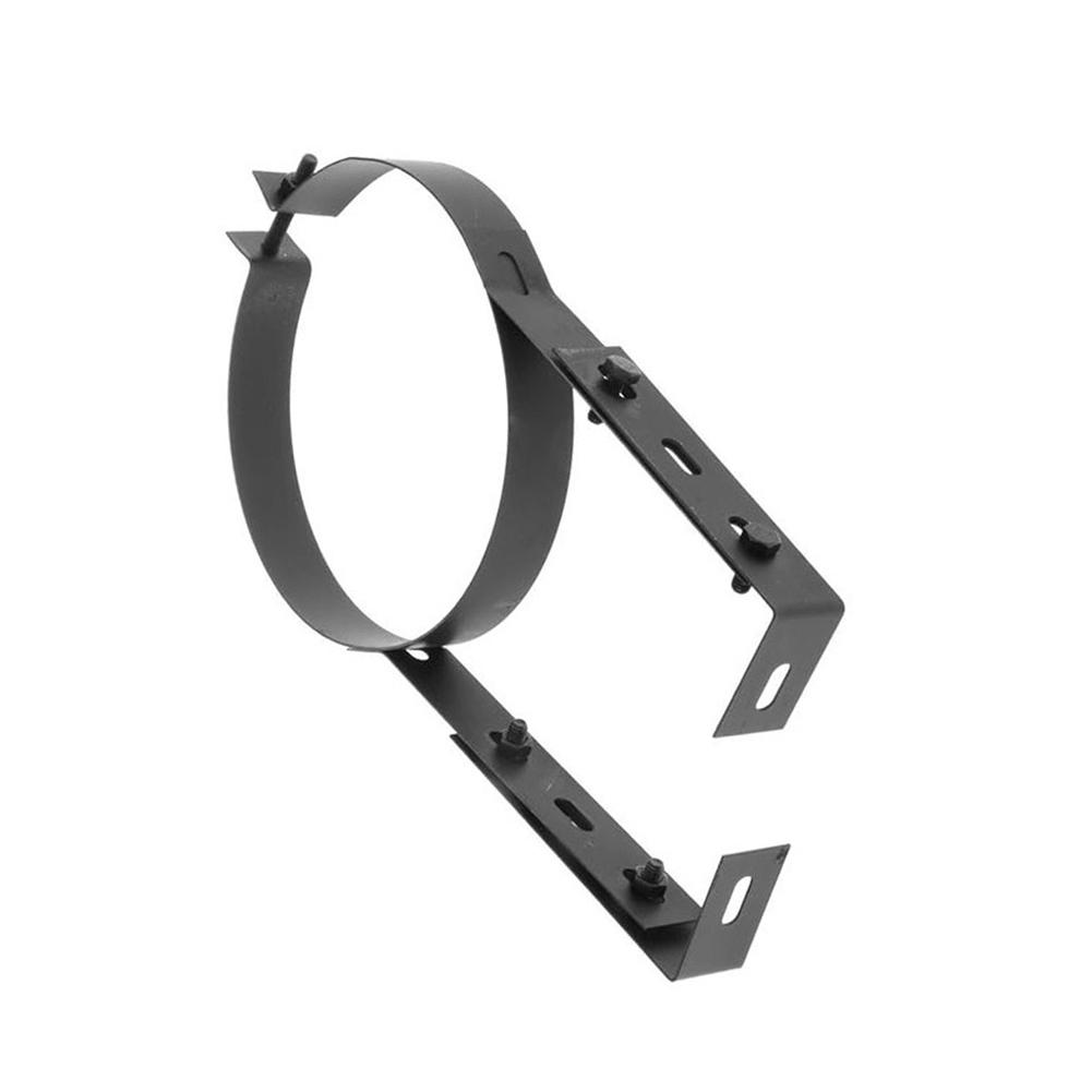 1pc Smoke Pipe Bracket Chimney Pipe Holder Adjustable Stainless Steel Wall Support For 150mm Chimneys Fireplace Extractor Fixing