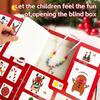 2024 Christmas Advent Calendar Set with Makeup Tools, Hair Accessories, and Jewelry - Christmas Gift for Girls