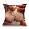 Sexy Handsome Super Star Henry Cavill Muscle Man Fans Gift Cotton Linen Sofa Throw Pillow Case Home Decoration Art Cushion Cover