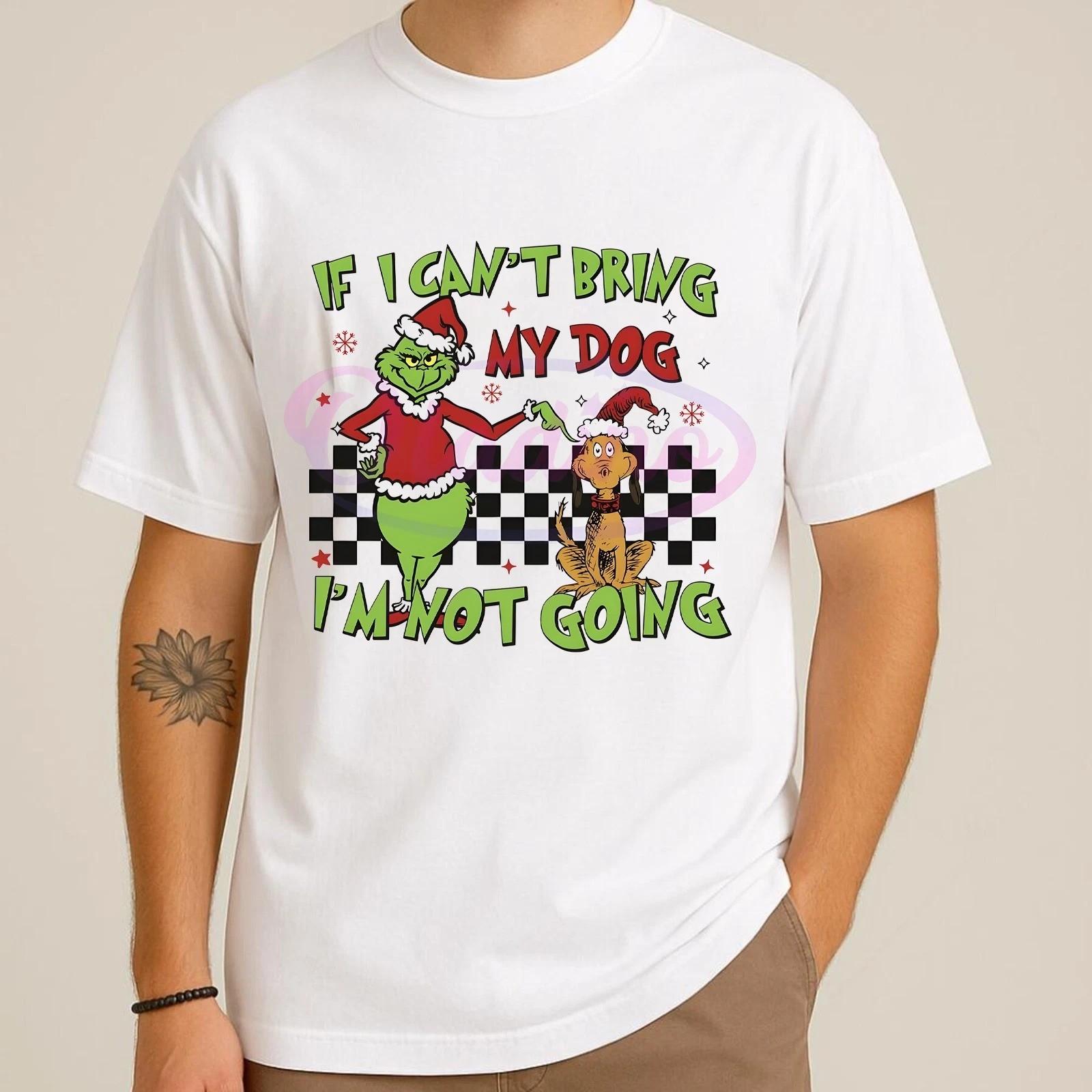Funny Grinchmas Christmas T-Shirt White Color Full Size Gift Christmas PP2478 XXL