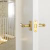 Living Room Double Handle Door Lock Universal Silent Locks Bedroom Magnetic Lock Golden Split Locks Door Hardware Accessories