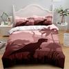 Cartoon Dinosaur Duvet Cover King Queen Size Colorful Jurassic World Animals Theme Bedding Set Kids 2/3pcs Polyester Quilt Cover