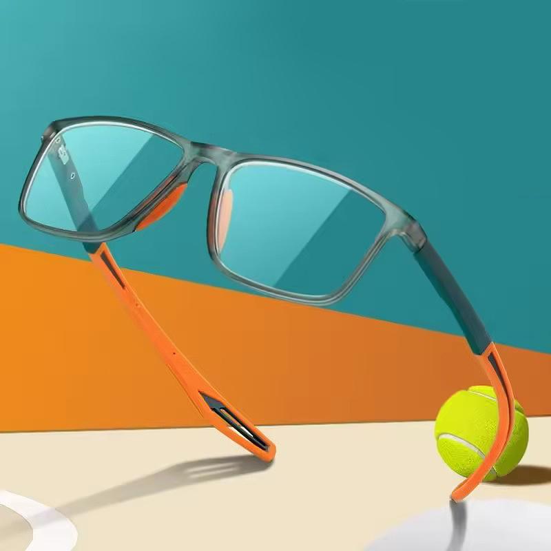 Unisex Photochromic Blue Light Blocking Glasses Fashion TR90 Frame Eyewear Transparent Eyeglasses for Men Women