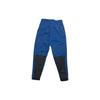 Nike Elastic Casual Spliced Logo Knitted Sports Pants Men bottoms Blue Black 857060-429