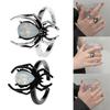 Spider Shape Opening Adjustable Rings Alloy Material Finger Rings Gift for Women