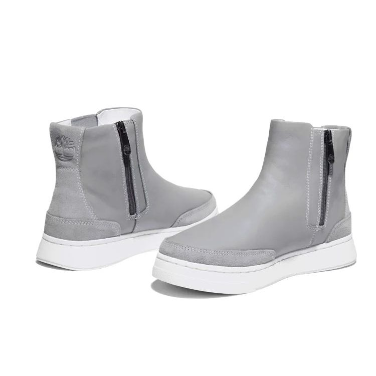 Timberland Comfortable Durable High-Top Martin Boots Women boots Medium-Gray A24VX085