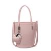 New Fashion Handbag Women's Casual Versatile Commuter Solid Color Shoulder Messenger Bag