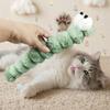 Cat Plush Toy - Soft Chew-Proof Stuffed Animal With Natural Care For Teeth, Bite Stick For Indoor Cats, Self-Pleasure Tease Toy For All Breeds