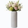 Fjord 4 Glass Vase, Dark Beige, 25 Cm
