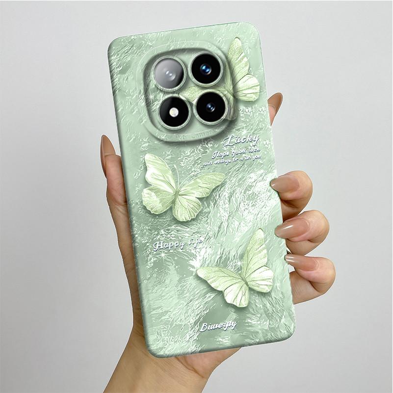 Für Redmi Note 14 Pro Plus 5G Hülle Note14 Pro+ 5G Weiche Silikon Handyhülle Süß Bemalte Modische Cartoon-Bedruckte Rückseite