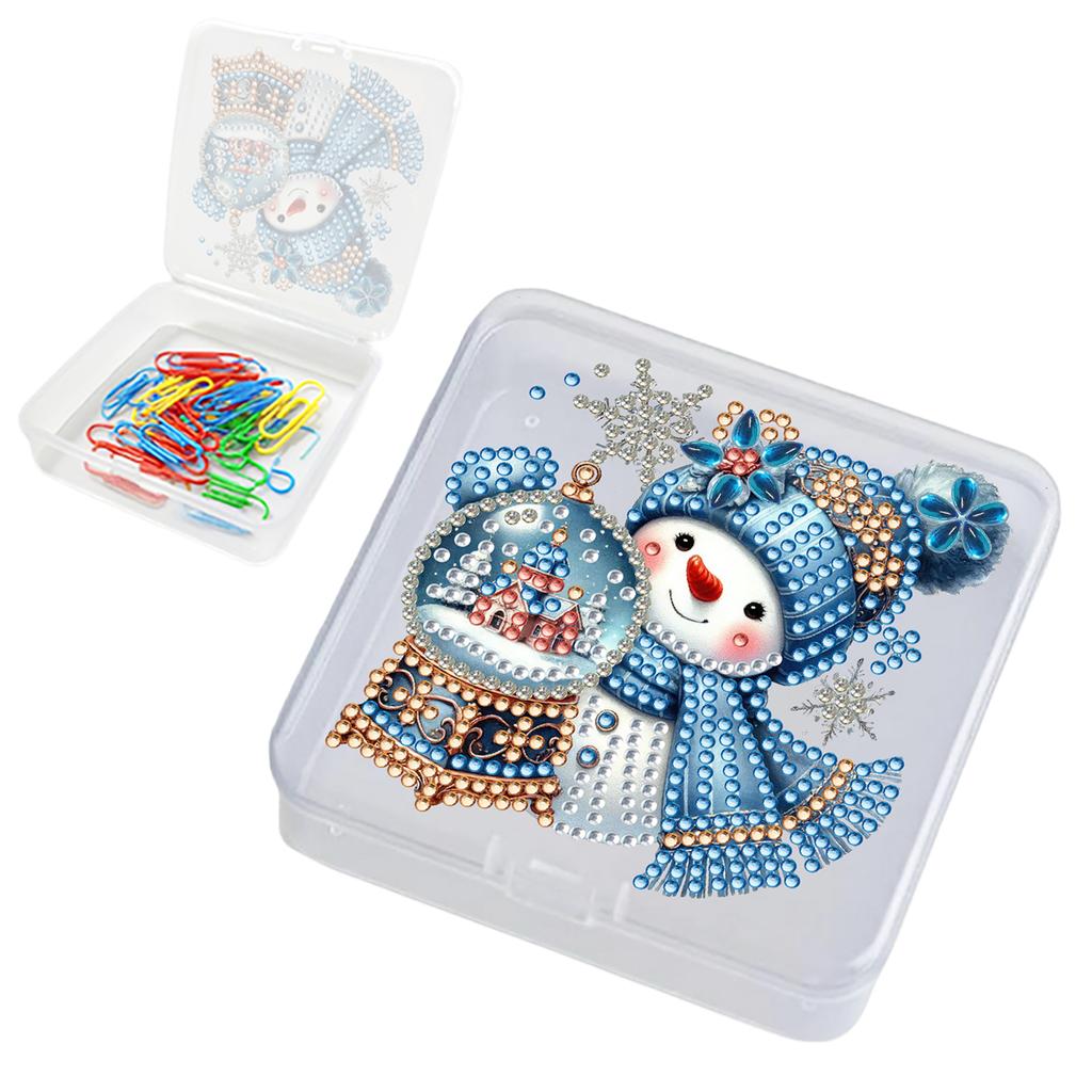 5D DIY Diamond Painting Storage Box Clear Organizer Plastic Case for Beads Jewelry Travel and Nail Art Accessories
