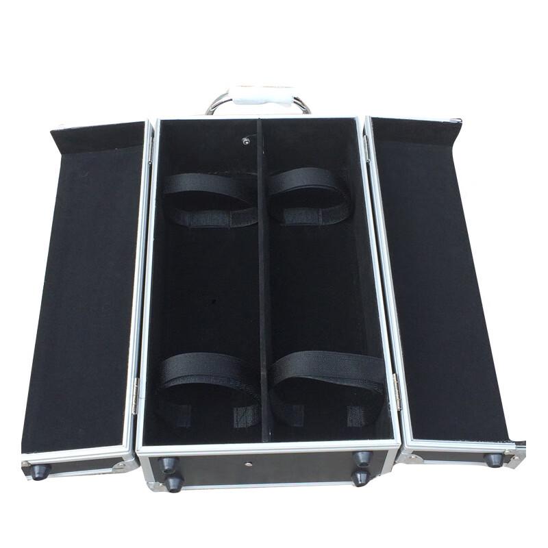 Estuche de Lujo Portátil Doble para Transportar Vino