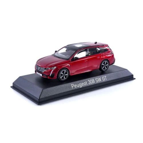 

Norev 1/43 scale Peugeot 308 SW GT 2021 Elixir Red finished product