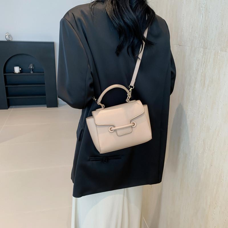 Fashionable Casual Handheld Small Bag For Women 2024 New Korean Style Minimalist Crossbody Bag With Quality Pu Material