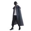 Medieval Gothic Iridescent Hooded Cloak: Reflective Cape for Halloween Parties