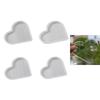 Heart Candle Mold Heart Resin Silicone Mold for DIY Candle Soap Plaster Ornament Home Decor Non Stick Easy To Demold