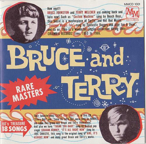 

CD BRUCE & TERRY - Rare Masters MMCD1001 M&M 1992 Japan ObiRock Used