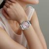 Casio STANDARD Series Quartz Movement Stainless Steel Strap Japanese and Korean Watch Women's Watch Pink Dial LTP-1358D-4A