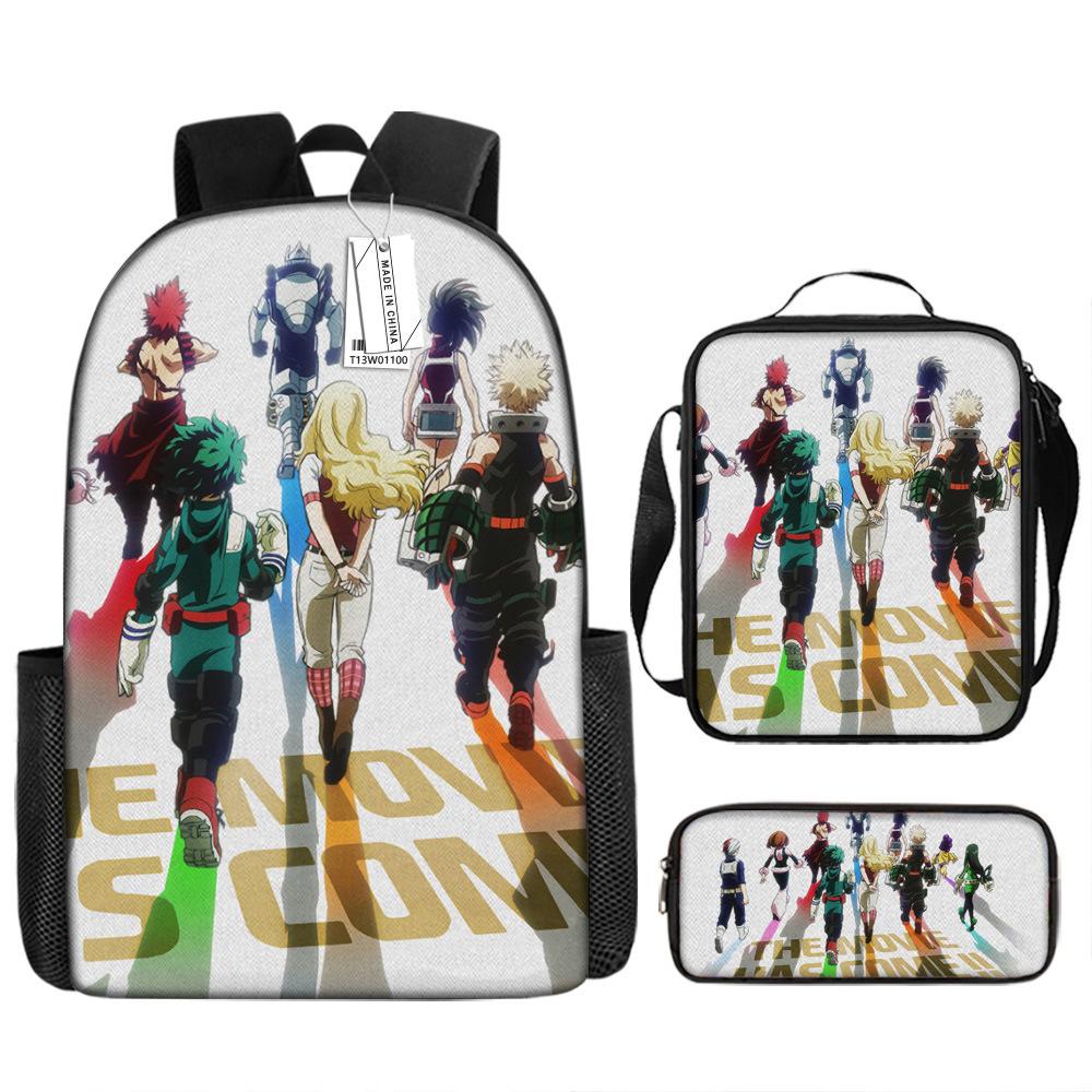 My Hero Academia MyHeroAcademia Student School Bag Burden Reduction Spine Protection Backpack Backpack Lightweight Spine Protection