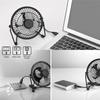 145*145mm 4 Inch USB Fan Cooling Fan Solar Fan 1pc