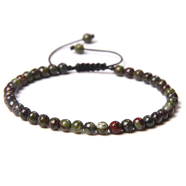 Vintage Naturstein Armband Männer Chakras Perlen Einstellbar Armbänder Wohlhabende Liebe Geschenk Für Frauen Handgemachte Yoga Pulsera Schmuck