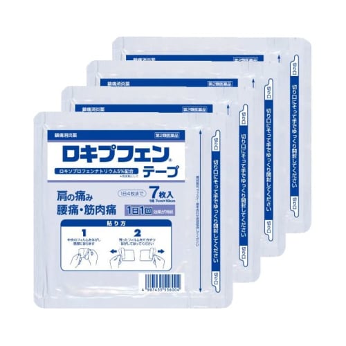 [Category 2 OTC Drug] Lokipfen Tape 7 Sheets X 4