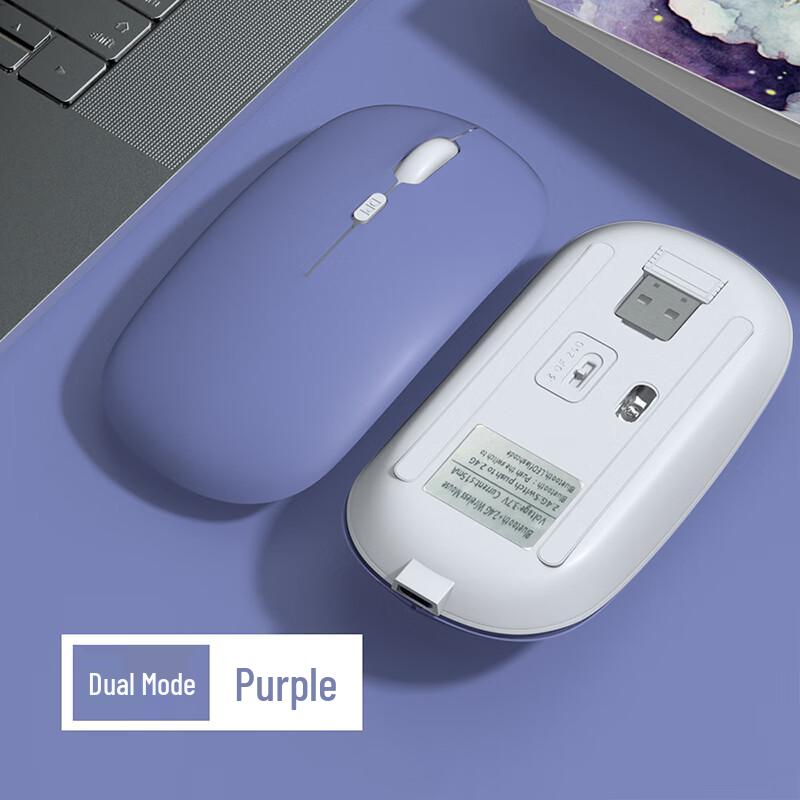 Mahutun Dual-Mode Wireless Silent Rechargeable Business Mouse