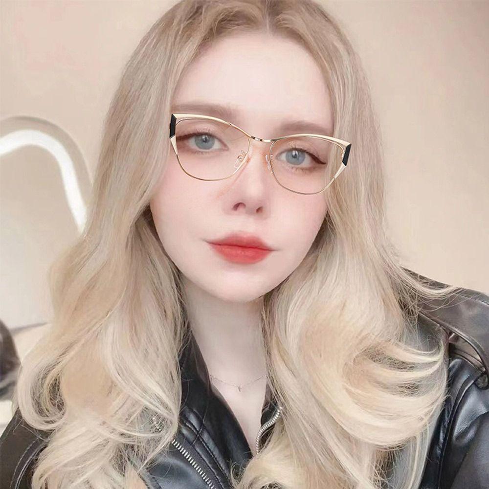 Lunettes de vue de créateurs pour femmes bloquant la lumière bleue Lunettes optiques Protection des yeux pour ordinateur Lunettes de mode pour femmes