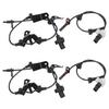 4 Pcs ABS Wheel Speed Sensors Compatible with Honda Accord 2.4L L4 3.5L V6 2008 2009 2010 2011 2012, Front and Rear abs Sensors, Replacement for