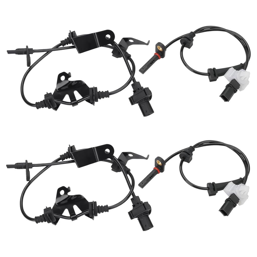 4 Pcs ABS Wheel Speed Sensors Compatible with Honda Accord 2.4L L4 3.5L V6 2008 2009 2010 2011 2012, Front and Rear abs Sensors, Replacement for